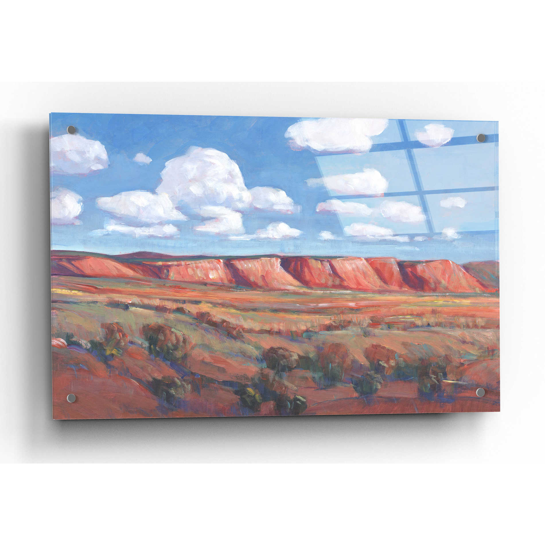 Epic Art 'Distant Mesa II' by Tim O'Toole, Acrylic Glass Wall Art,36x24