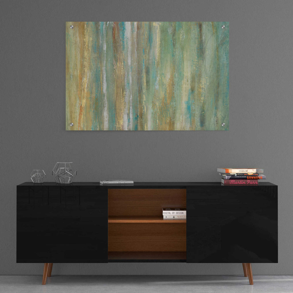 Epic Art 'Vertical Flow II' by Tim O'Toole, Acrylic Glass Wall Art,36x24