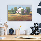 Epic Art 'Country Barn II' by Tim O'Toole, Acrylic Glass Wall Art,16x12