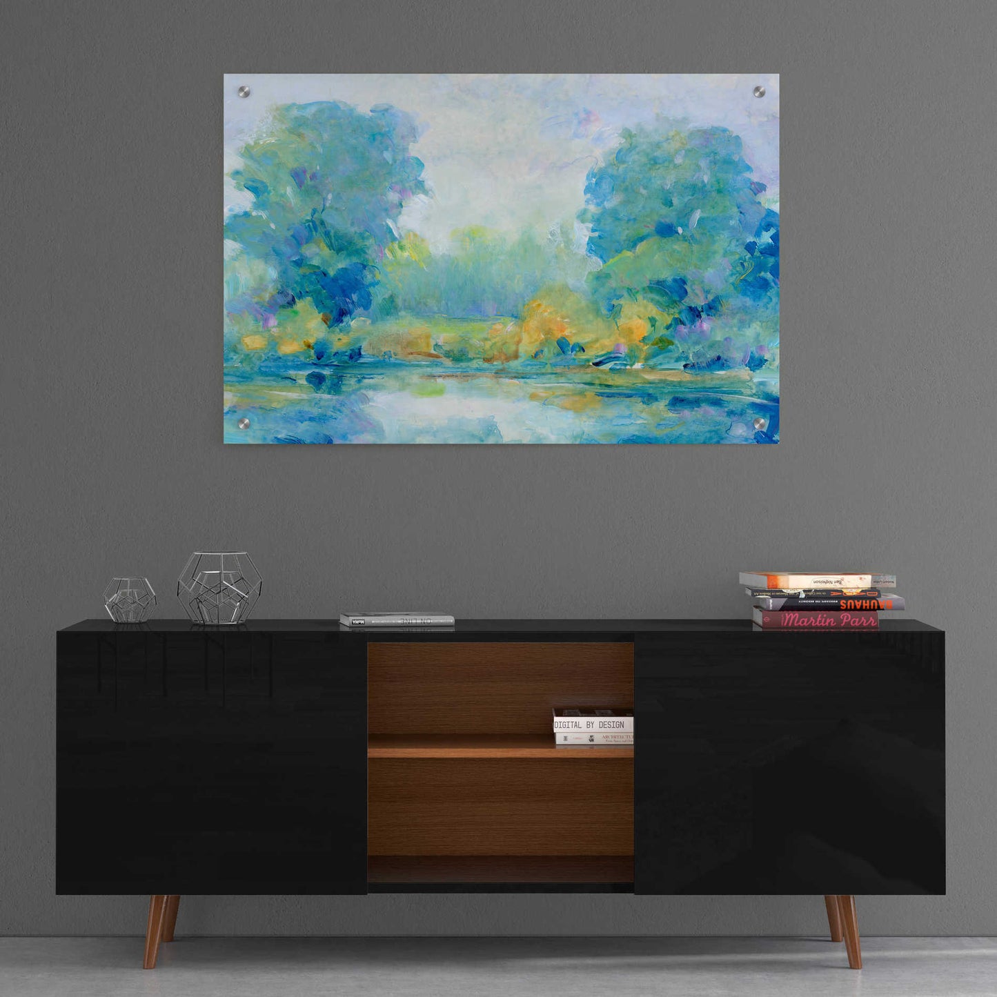 Epic Art 'Quiet Morning I' by Tim O'Toole, Acrylic Glass Wall Art,36x24