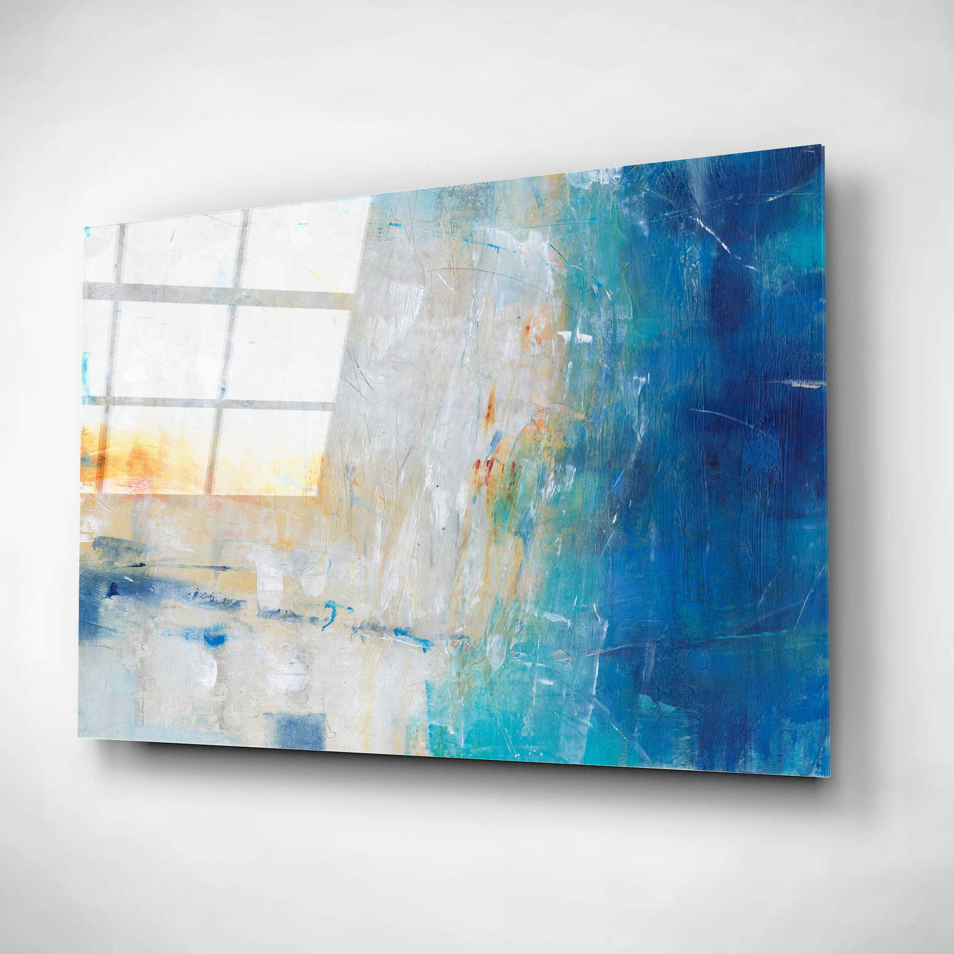 Epic Art 'Blue Grotto I' by Tim O'Toole, Acrylic Glass Wall Art,24x16