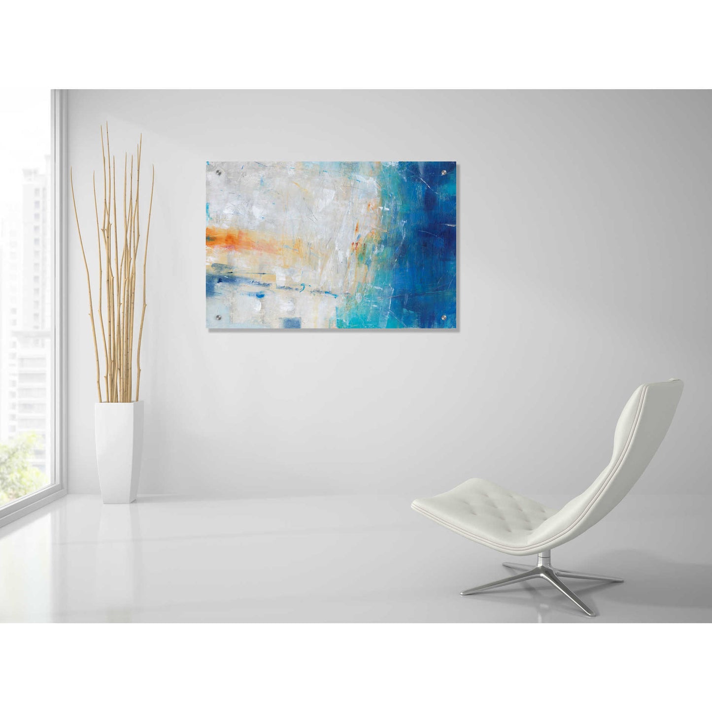 Epic Art 'Blue Grotto I' by Tim O'Toole, Acrylic Glass Wall Art,36x24