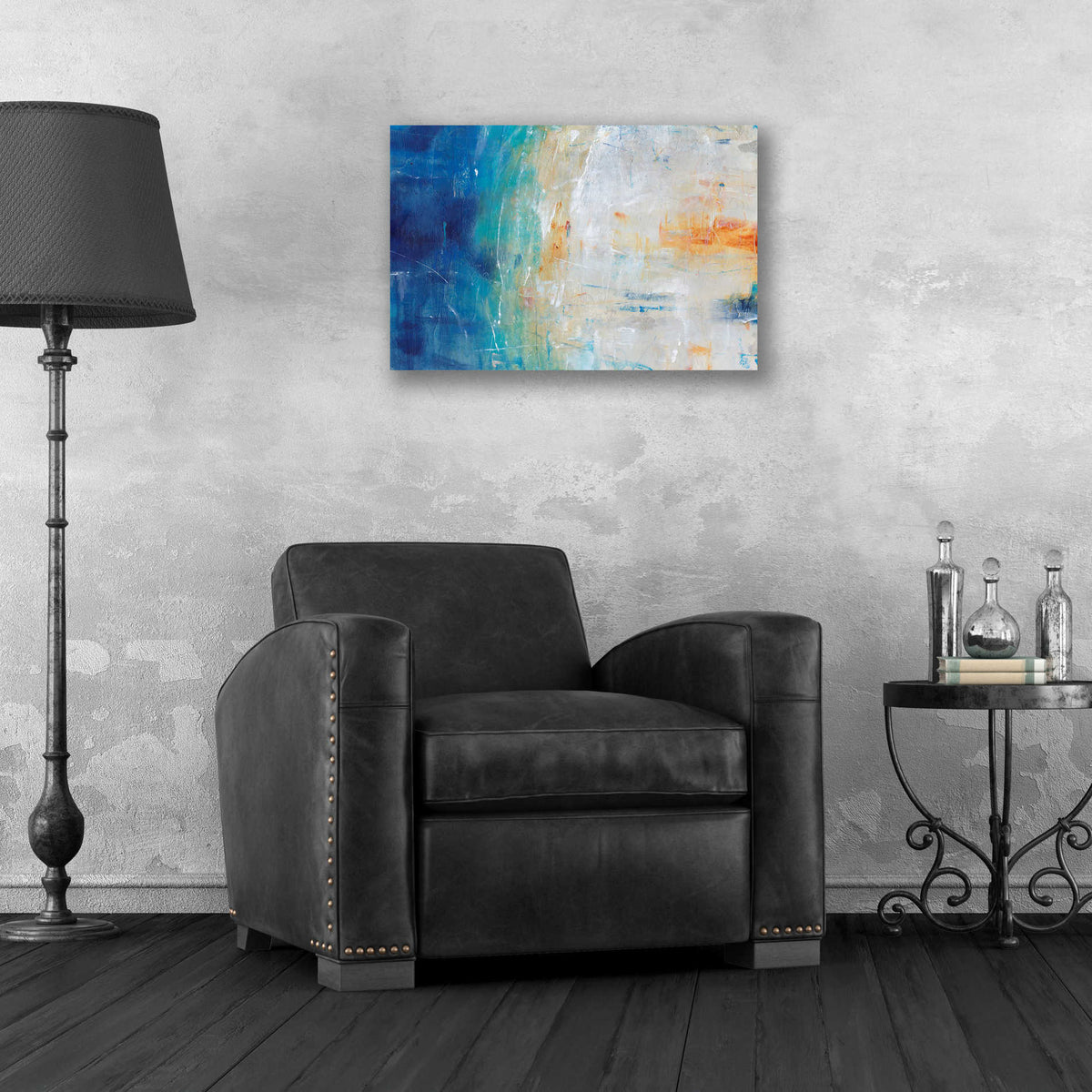 Epic Art 'Blue Grotto II' by Tim O'Toole, Acrylic Glass Wall Art,24x16