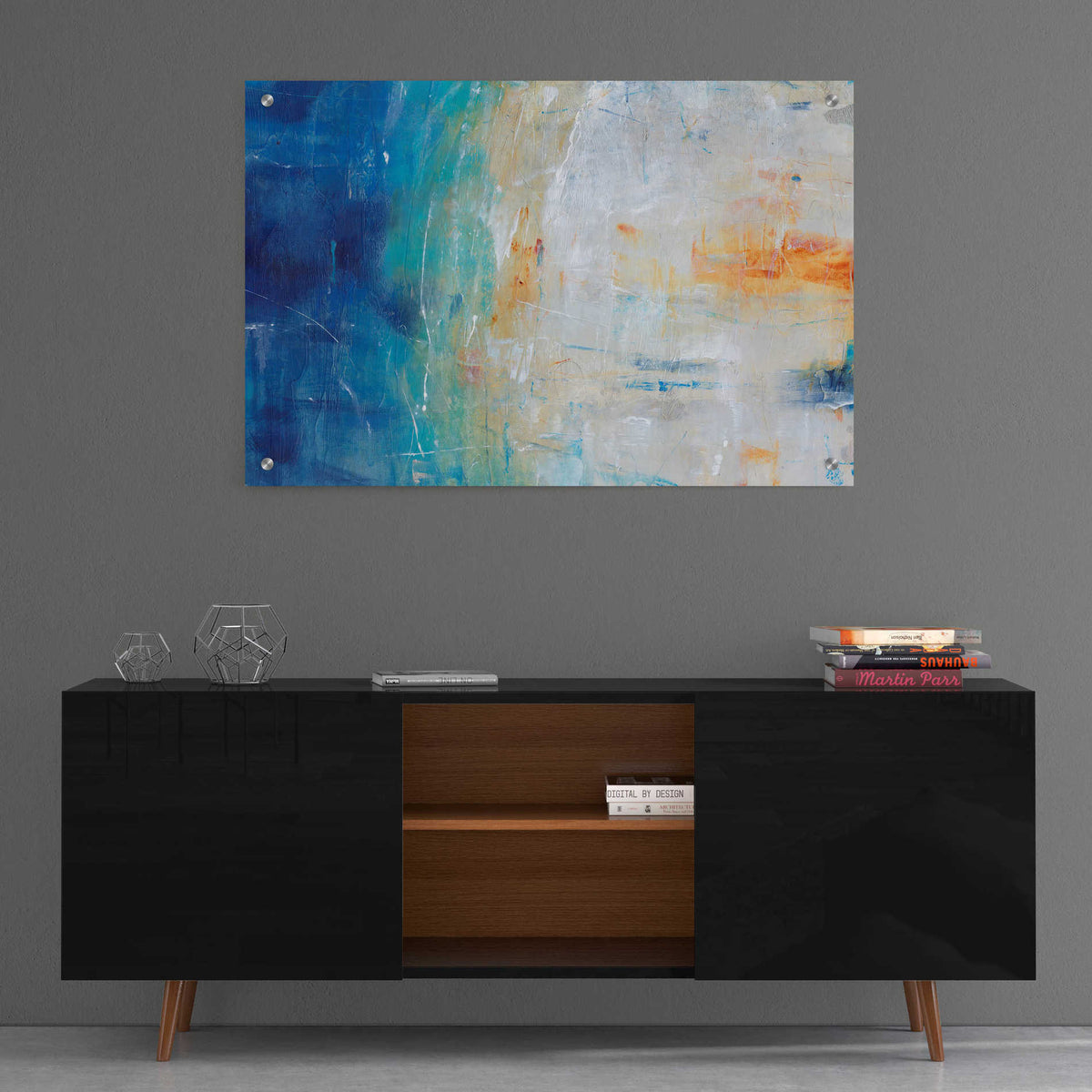 Epic Art 'Blue Grotto II' by Tim O'Toole, Acrylic Glass Wall Art,36x24