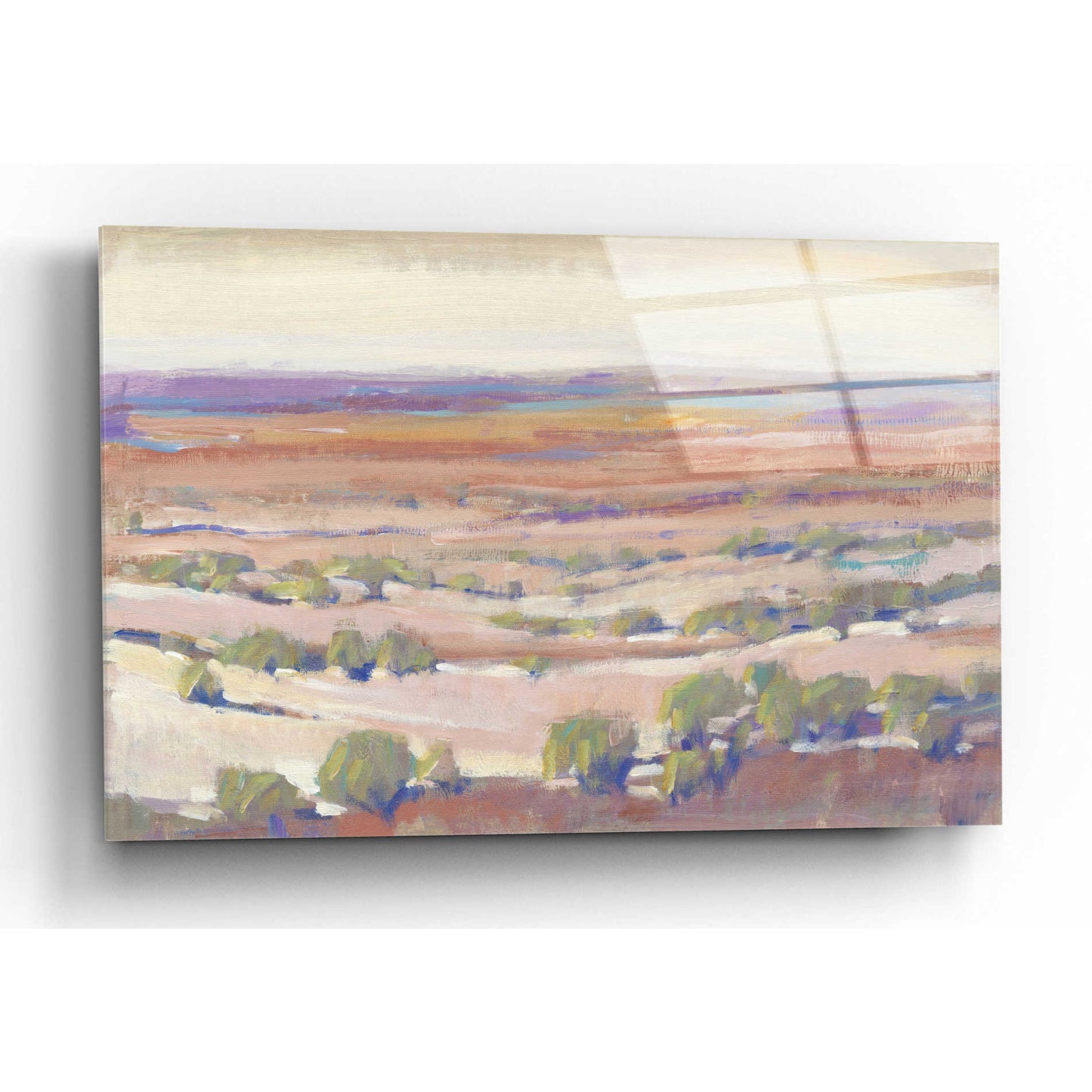 Epic Art 'High Desert Pastels I' by Tim O'Toole, Acrylic Glass Wall Art,24x16