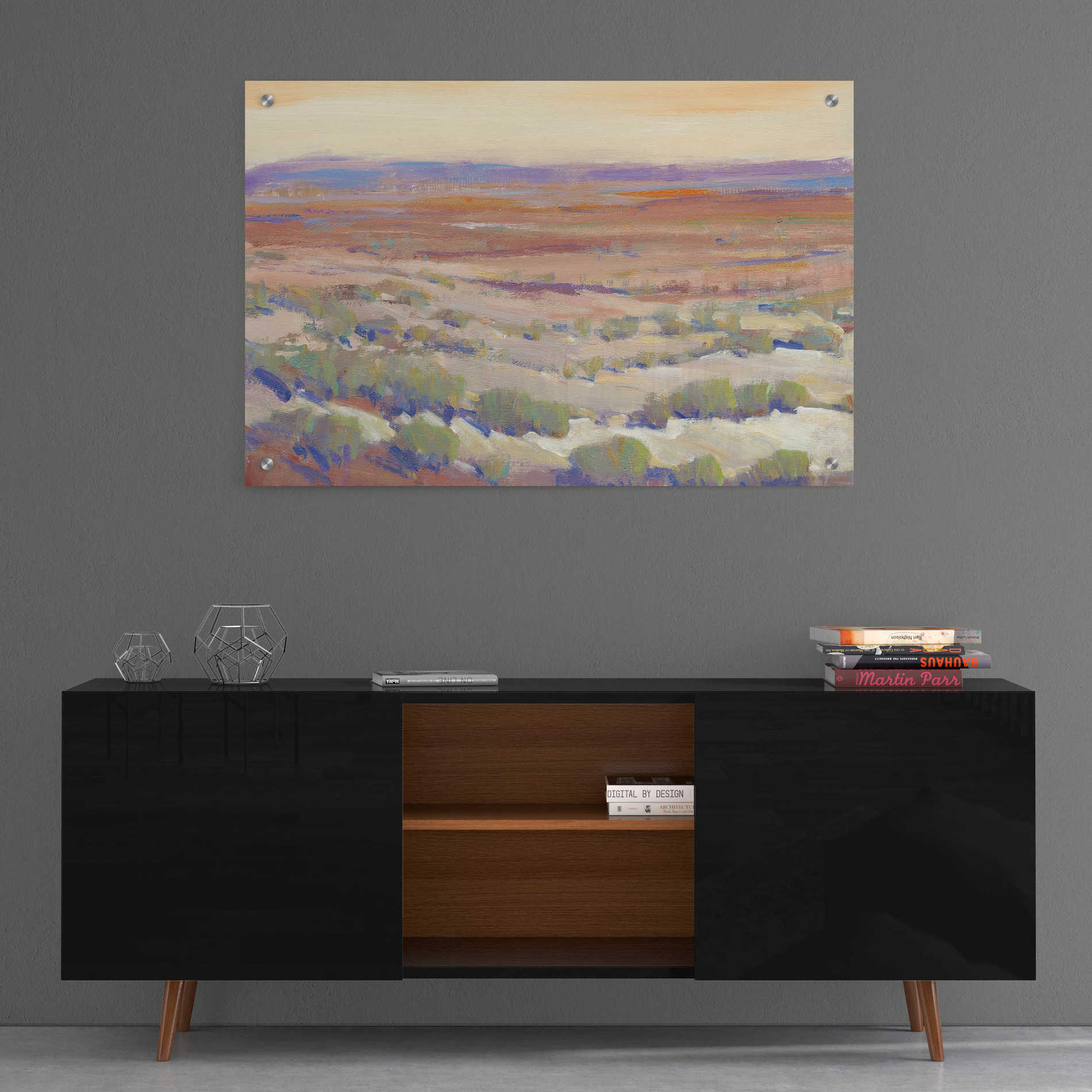 Epic Art 'High Desert Pastels II' by Tim O'Toole, Acrylic Glass Wall Art,36x24