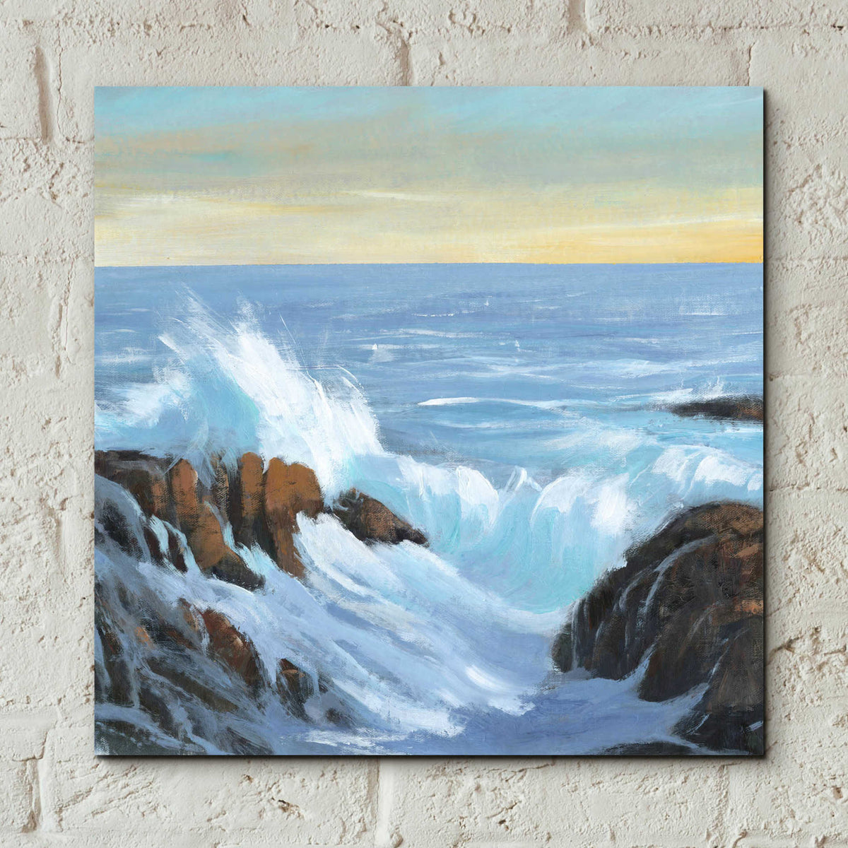 Epic Art 'Rip Tide II' by Tim O'Toole, Acrylic Glass Wall Art,12x12