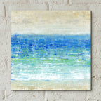 Epic Art 'Ocean Impressions I' by Tim O'Toole, Acrylic Glass Wall Art,12x12