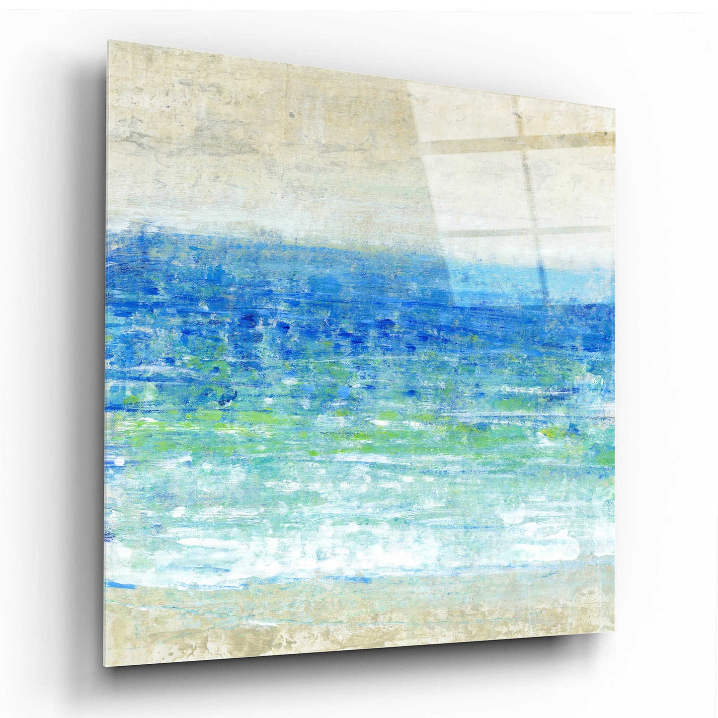 Epic Art 'Ocean Impressions I' by Tim O'Toole, Acrylic Glass Wall Art,24x24
