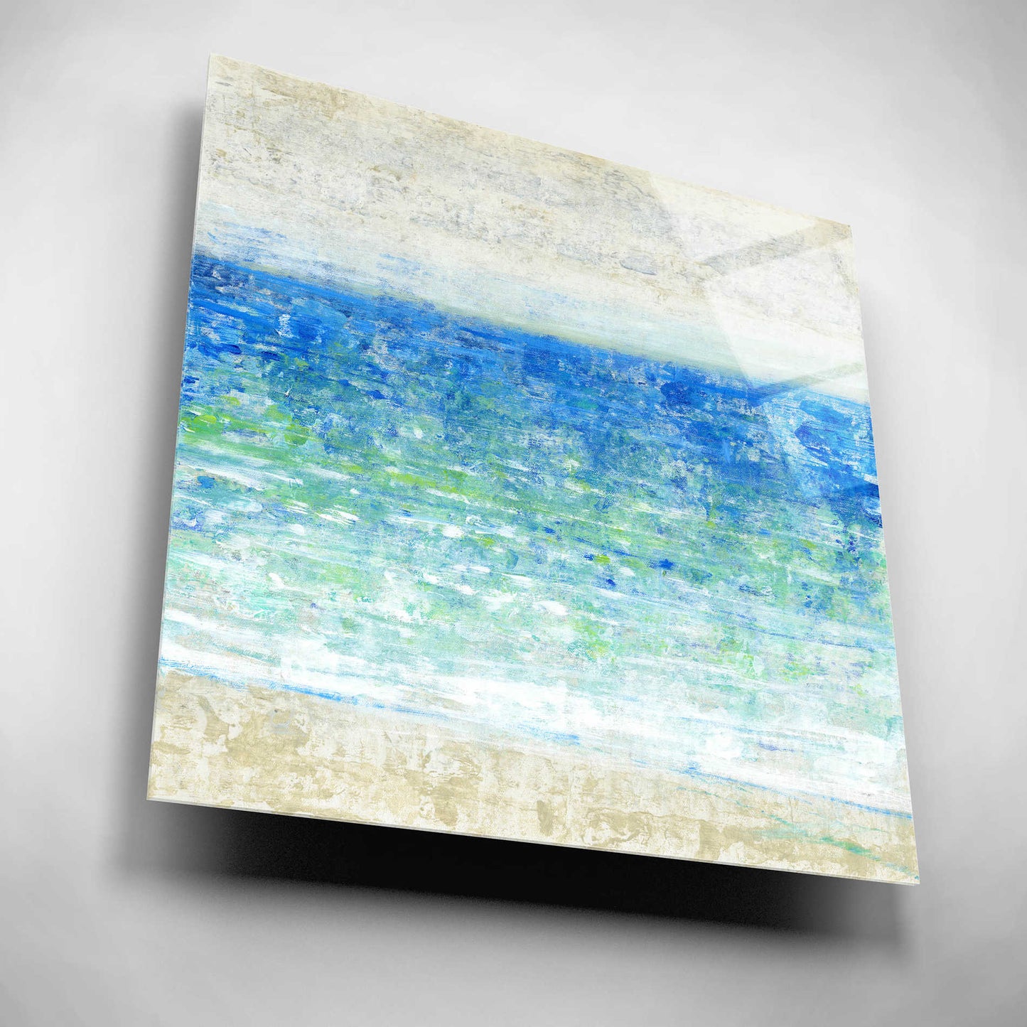 Epic Art 'Ocean Impressions II' by Tim O'Toole, Acrylic Glass Wall Art,12x12