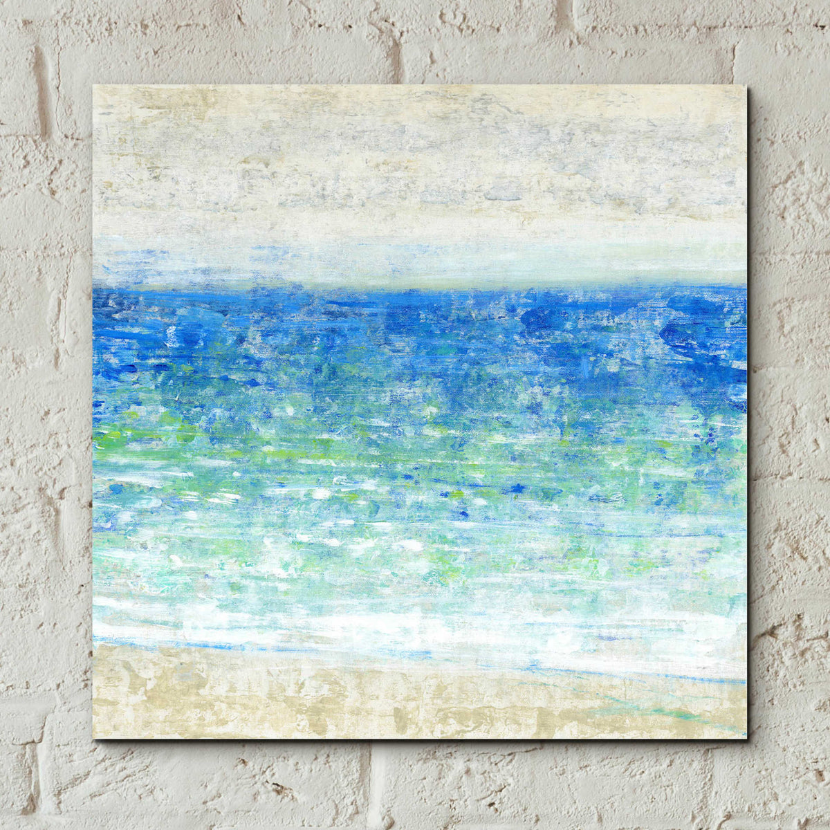 Epic Art 'Ocean Impressions II' by Tim O'Toole, Acrylic Glass Wall Art,12x12