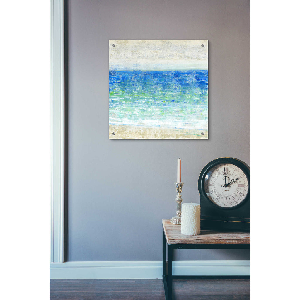 Epic Art 'Ocean Impressions II' by Tim O'Toole, Acrylic Glass Wall Art,24x24
