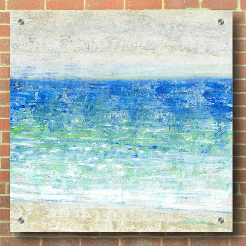 Epic Art 'Ocean Impressions II' by Tim O'Toole, Acrylic Glass Wall Art,36x36