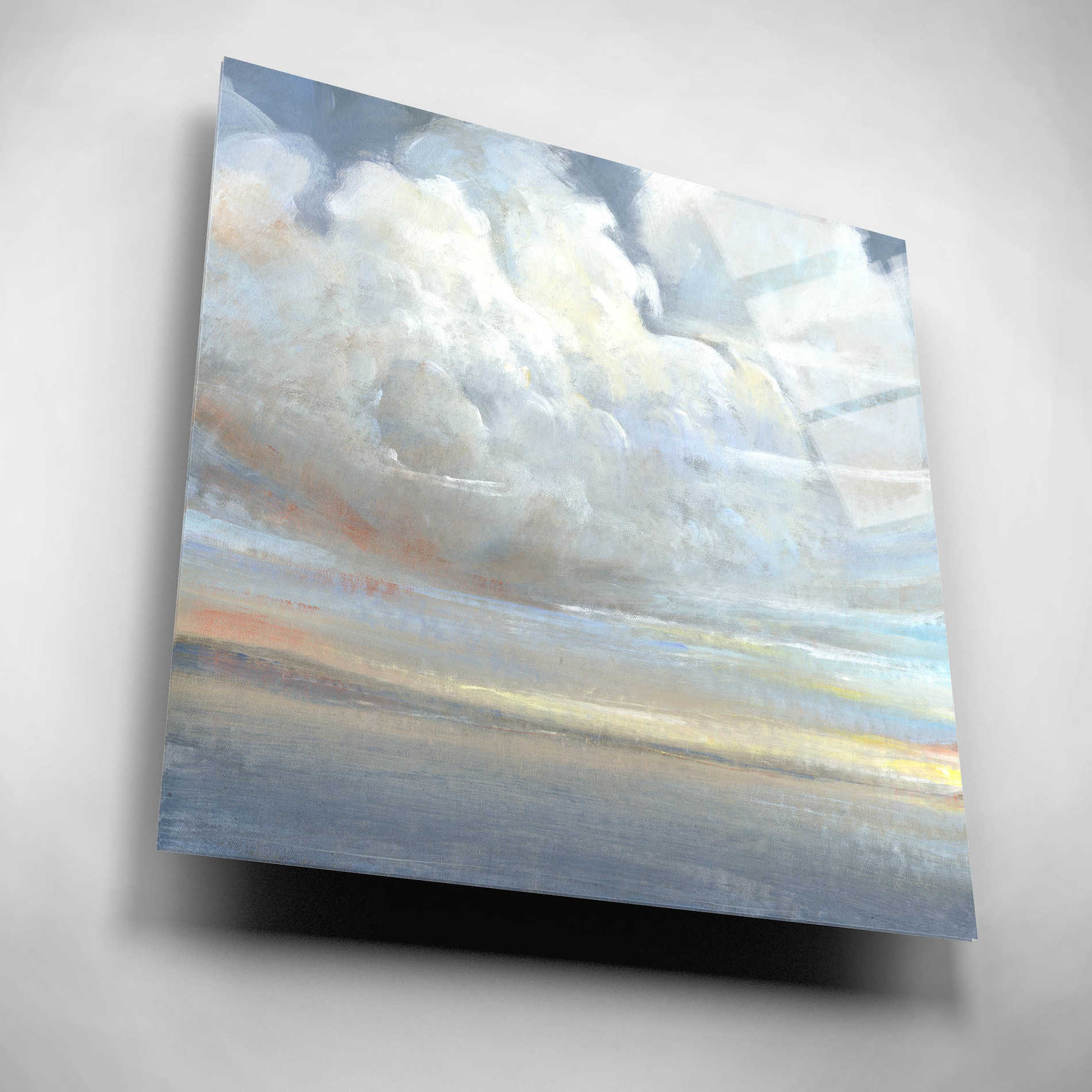 Epic Art 'Passing Storm II' by Tim O'Toole, Acrylic Glass Wall Art,12x12