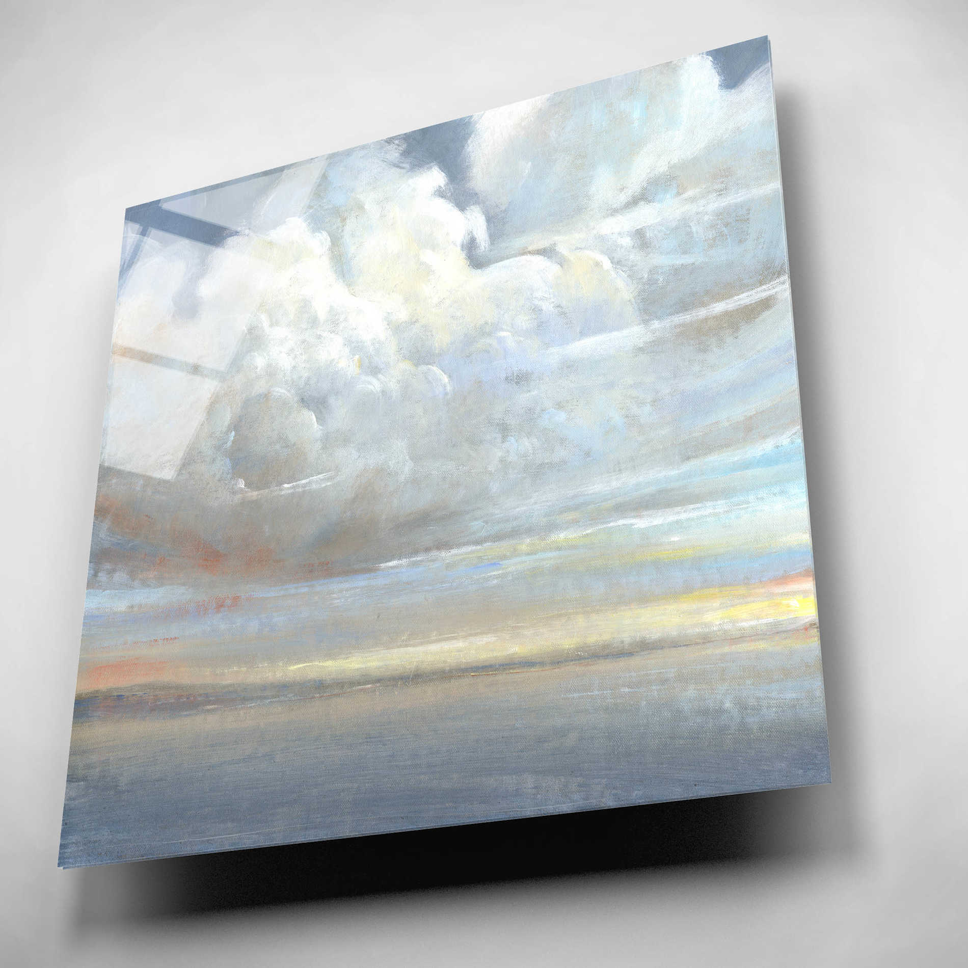 Epic Art 'Passing Storm II' by Tim O'Toole, Acrylic Glass Wall Art,12x12