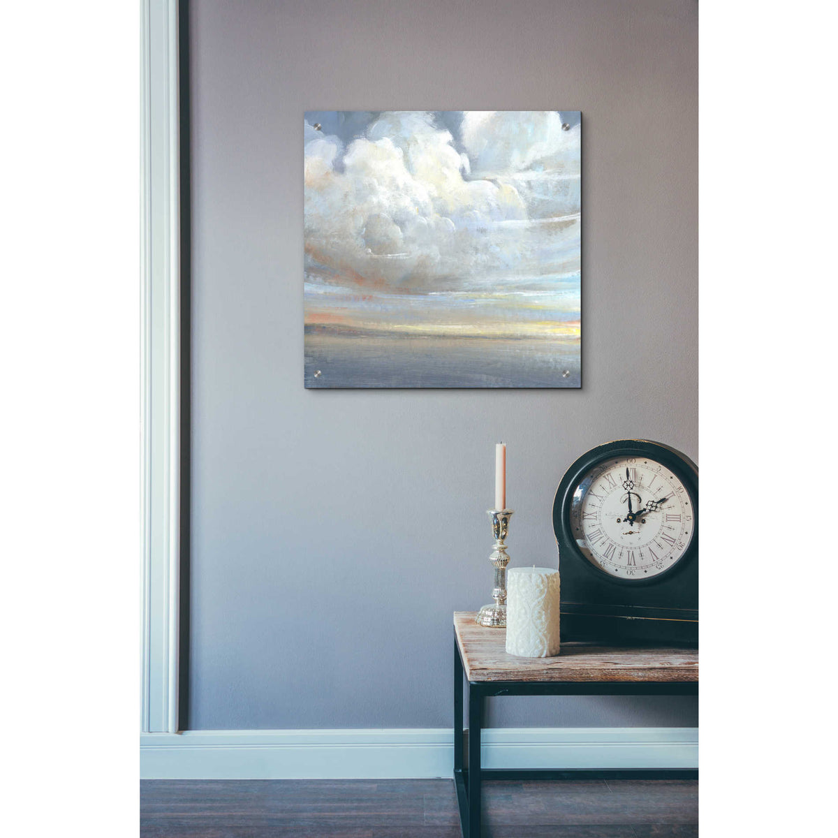Epic Art 'Passing Storm II' by Tim O'Toole, Acrylic Glass Wall Art,24x24