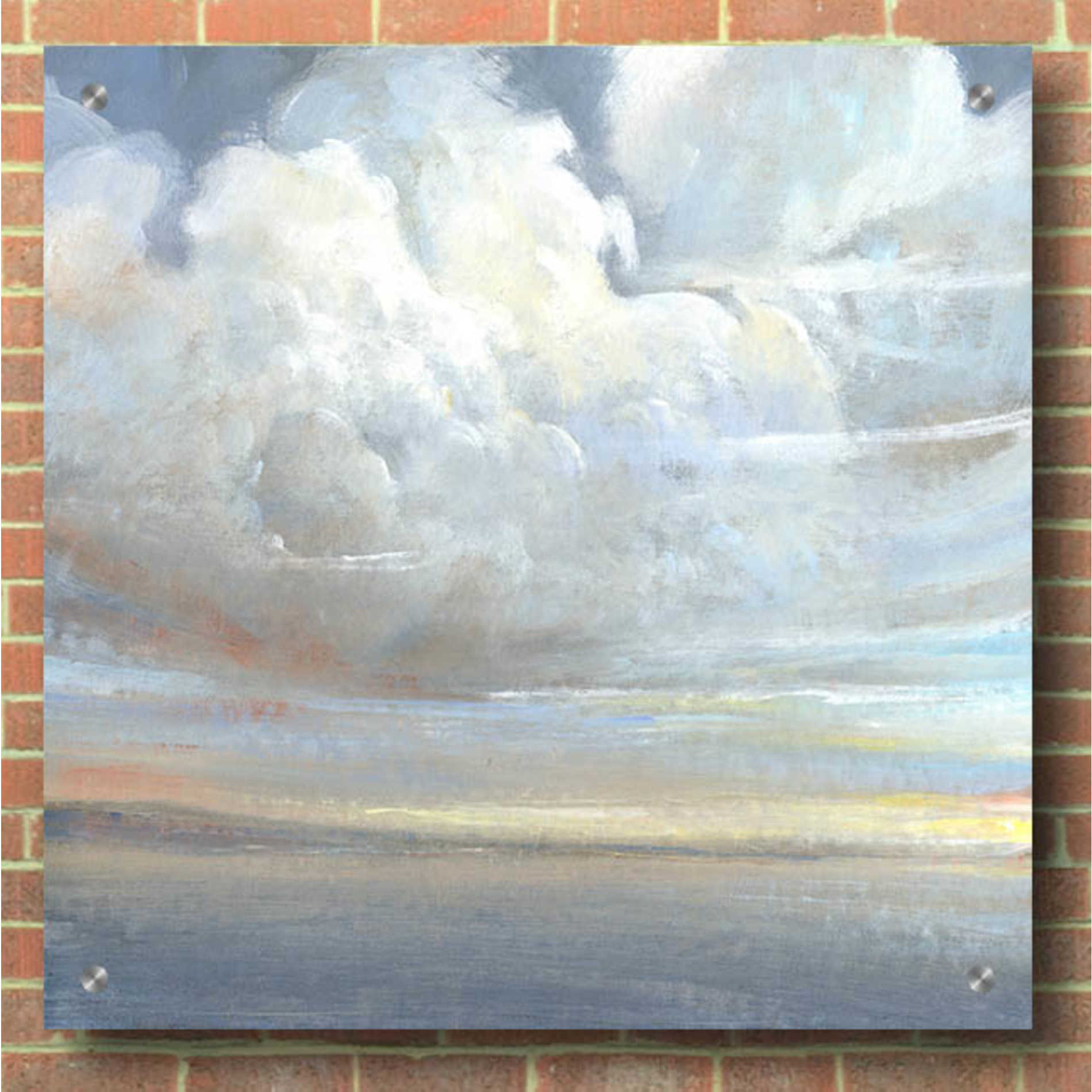 Epic Art 'Passing Storm II' by Tim O'Toole, Acrylic Glass Wall Art,36x36