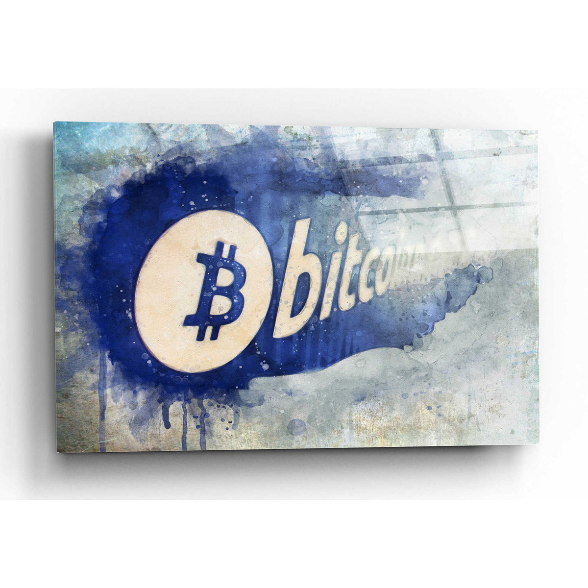 Epic Art 'Bitcoin Rule' by Surma and Guillen, Acrylic Glass Wall Art