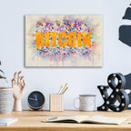 Epic Art 'Bitcoin Era 2' by Surma and Guillen, Acrylic Glass Wall Art,16x12
