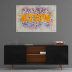 Epic Art 'Bitcoin Era 2' by Surma and Guillen, Acrylic Glass Wall Art,36x24
