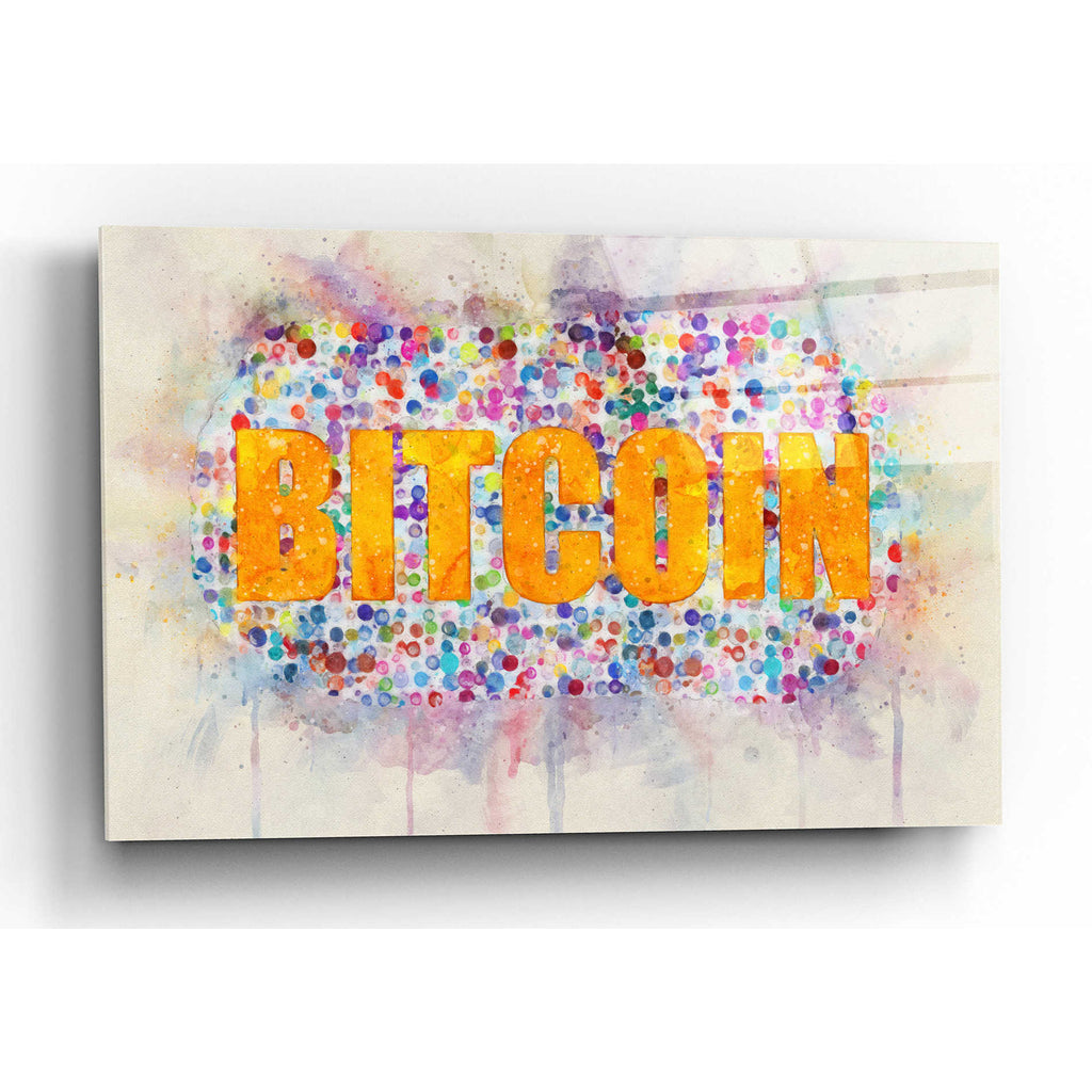 Epic Art 'Bitcoin Era 2' by Surma and Guillen, Acrylic Glass Wall Art