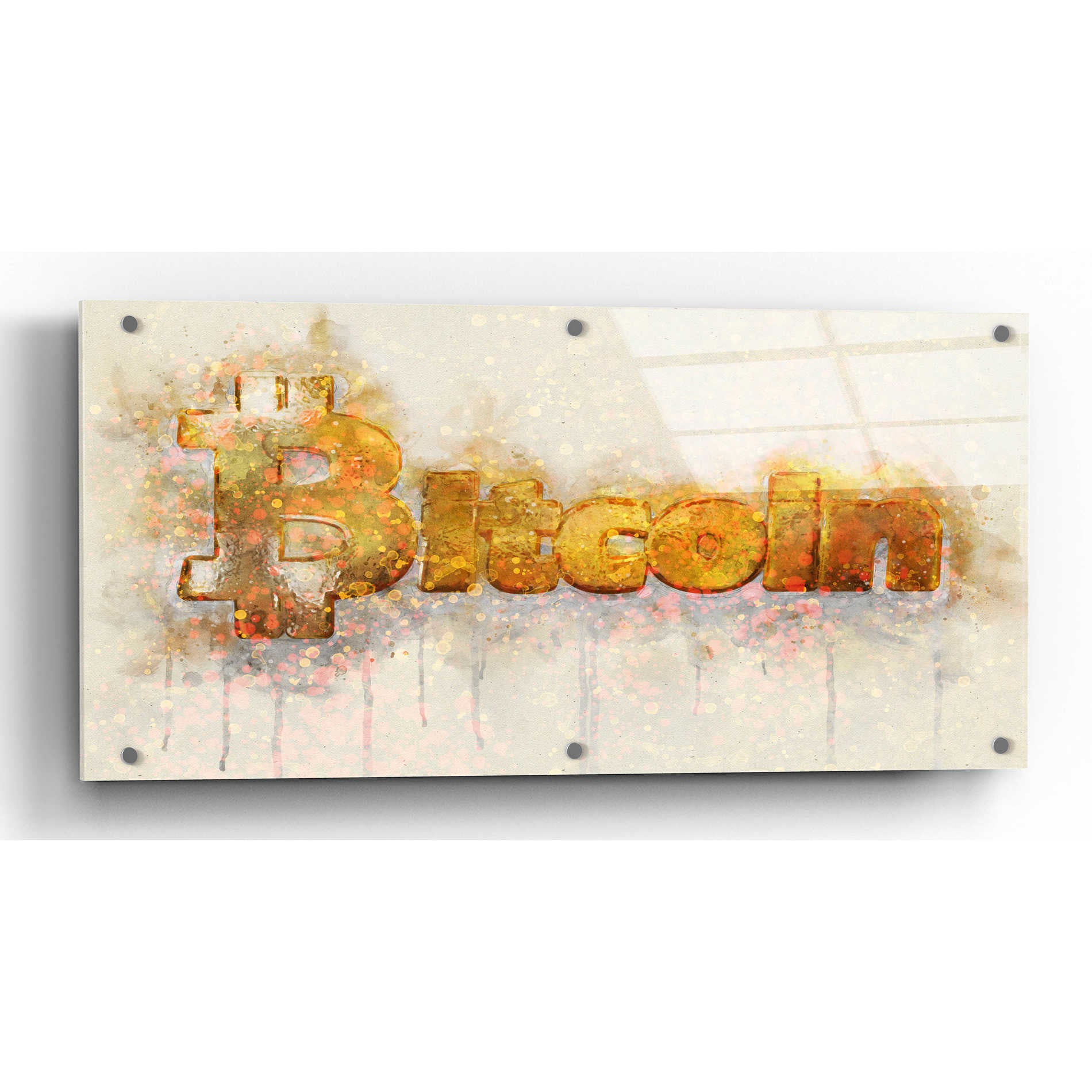 Epic Art 'Bitcoin Era 4' by Surma and Guillen, Acrylic Glass Wall Art,2:1
