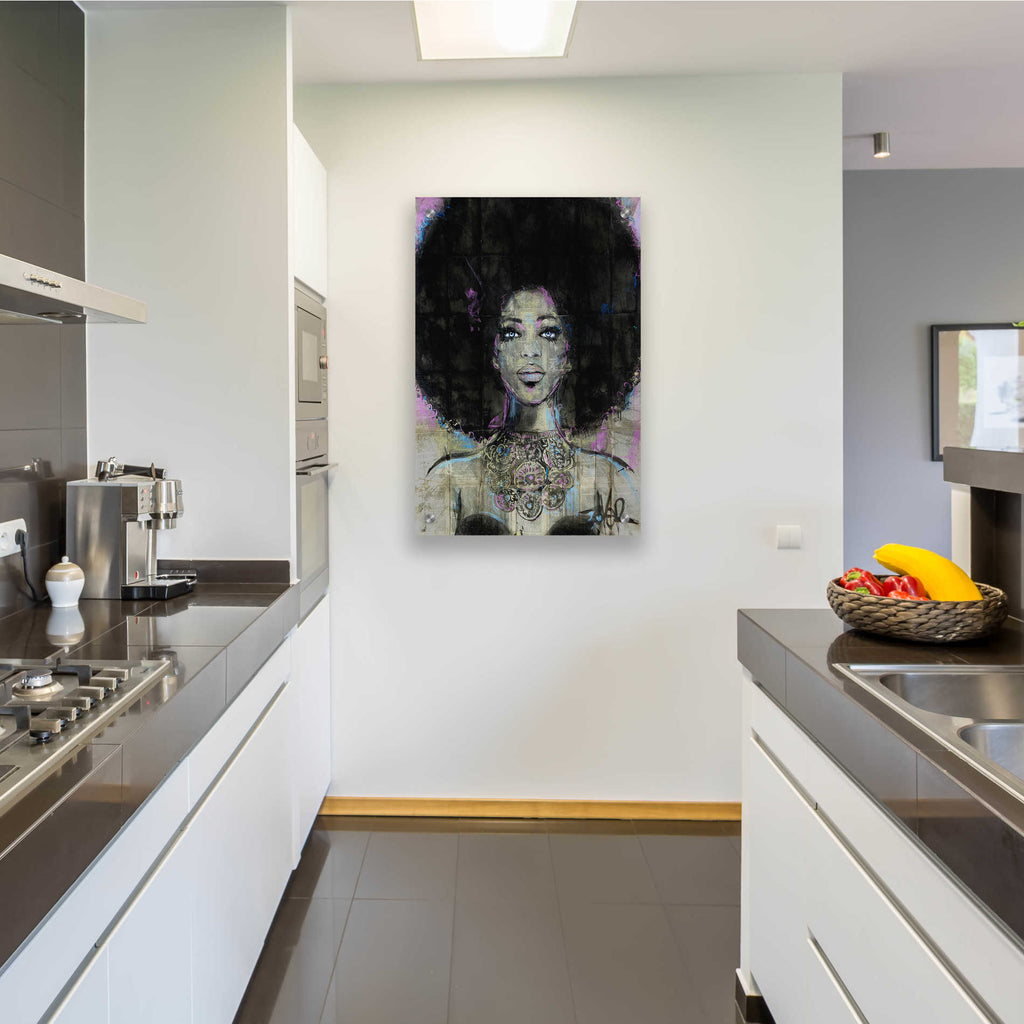 Epic Art 'Soul' by Loui Jover, Acrylic Glass Wall Art,24x36