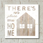 Epic Art 'There's No Place Like Home' by Cindy Jacobs, Acrylic Glass Wall Art,12x12