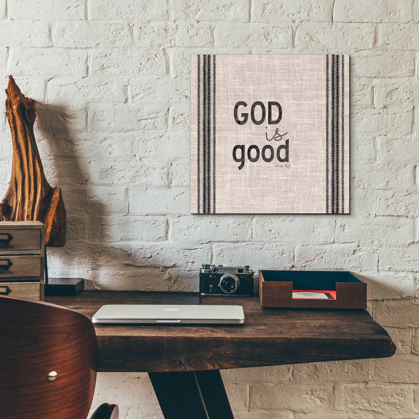 Epic Art 'God is Good' by Cindy Jacobs, Acrylic Glass Wall Art,12x12