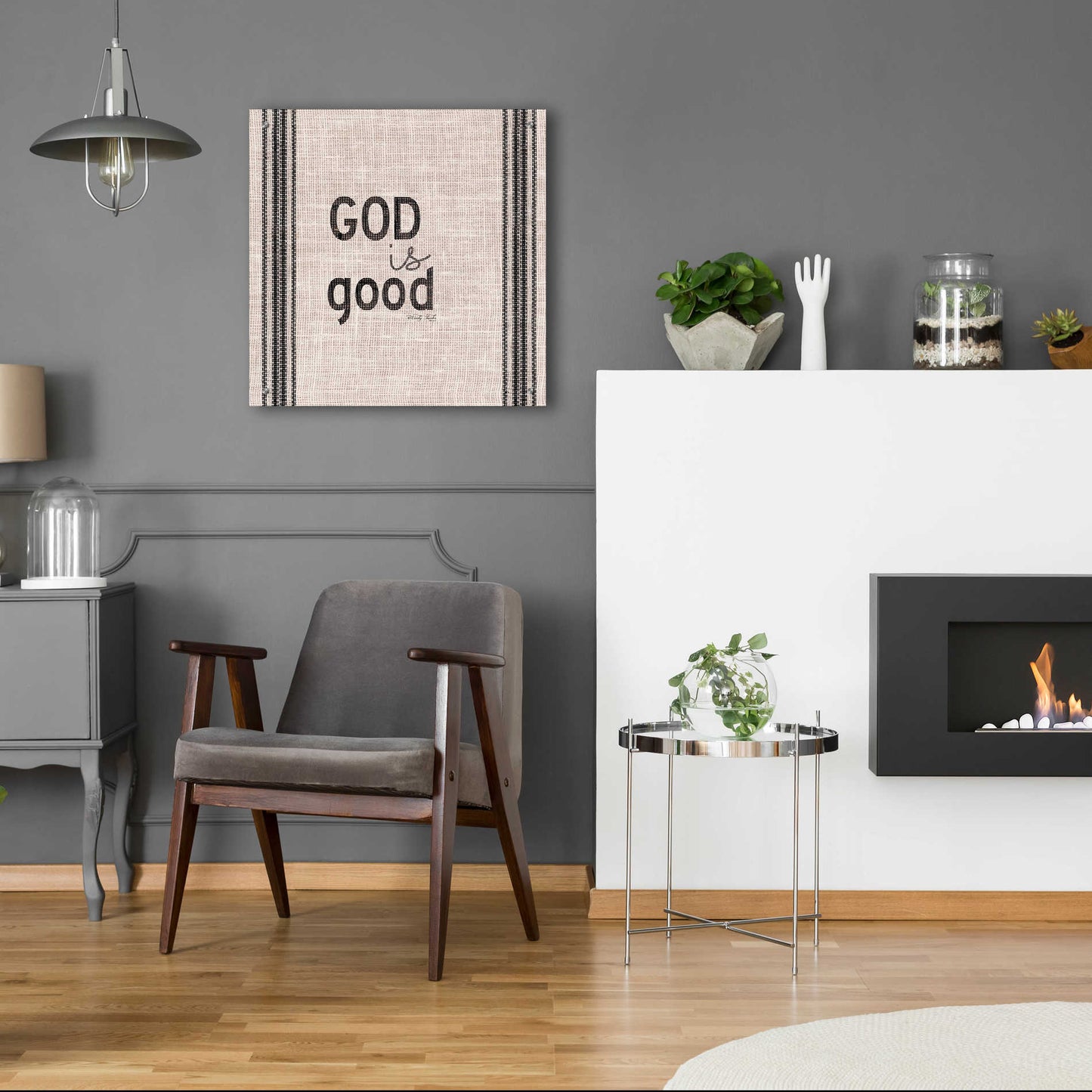 Epic Art 'God is Good' by Cindy Jacobs, Acrylic Glass Wall Art,24x24