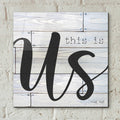 Epic Art 'This is Us' by Cindy Jacobs, Acrylic Glass Wall Art,12x12