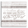 Epic Art 'All Things Work Together' by Cindy Jacobs, Acrylic Glass Wall Art