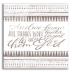 Epic Art 'All Things Work Together' by Cindy Jacobs, Acrylic Glass Wall Art