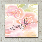 Epic Art 'Floral Wash' by Cindy Jacobs, Acrylic Glass Wall Art,12x12