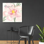 Epic Art 'Floral Blessed' by Cindy Jacobs, Acrylic Glass Wall Art,36x36