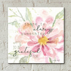Epic Art 'Grateful Blooms' by Cindy Jacobs, Acrylic Glass Wall Art,12x12