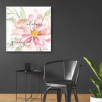 Epic Art 'Grateful Blooms' by Cindy Jacobs, Acrylic Glass Wall Art,36x36