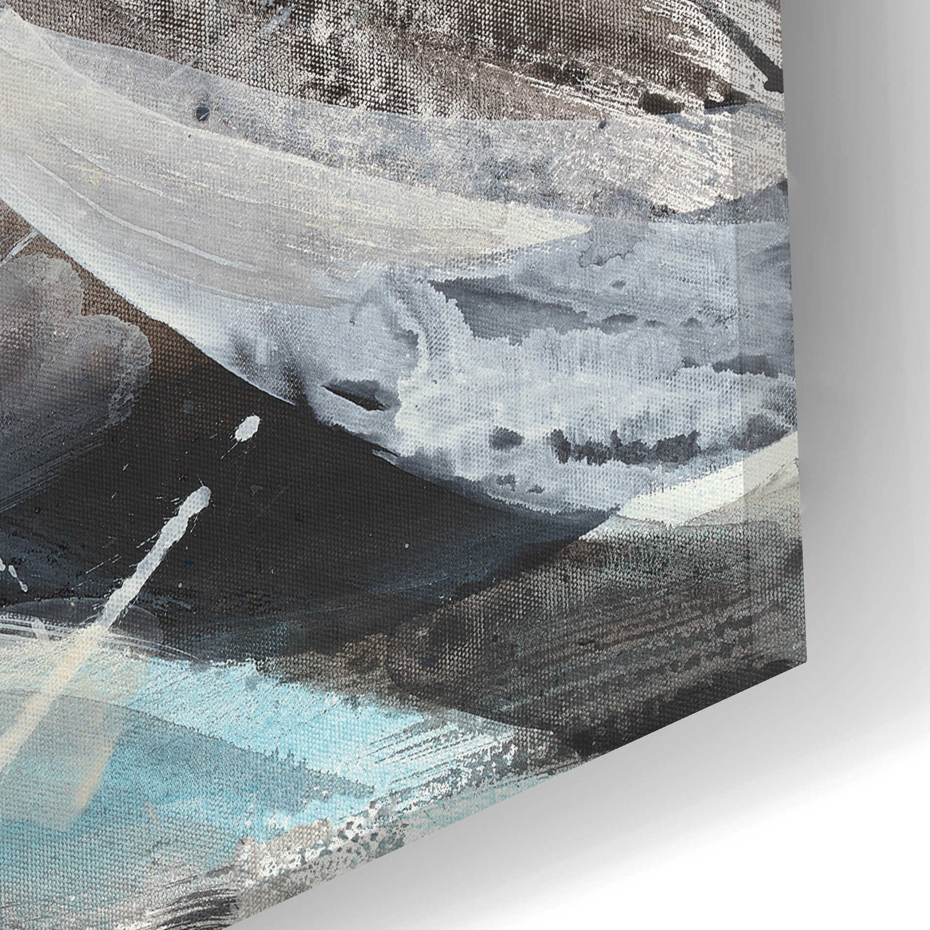 Epic Art 'Glacier VI' by Albena Hristova, Acrylic Glass Wall Art,24x12
