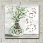 Epic Art 'Be Faithful' by Cindy Jacobs, Acrylic Glass Wall Art,12x12