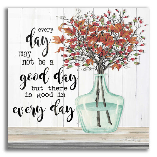 Epic Art 'Good day in Every Day' by Cindy Jacobs, Acrylic Glass Wall Art