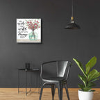 Epic Art 'Let Your Smile Change the World' by Cindy Jacobs, Acrylic Glass Wall Art,24x24