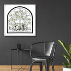 Epic Art 'Love Dwells Here' by Cindy Jacobs, Acrylic Glass Wall Art,36x36