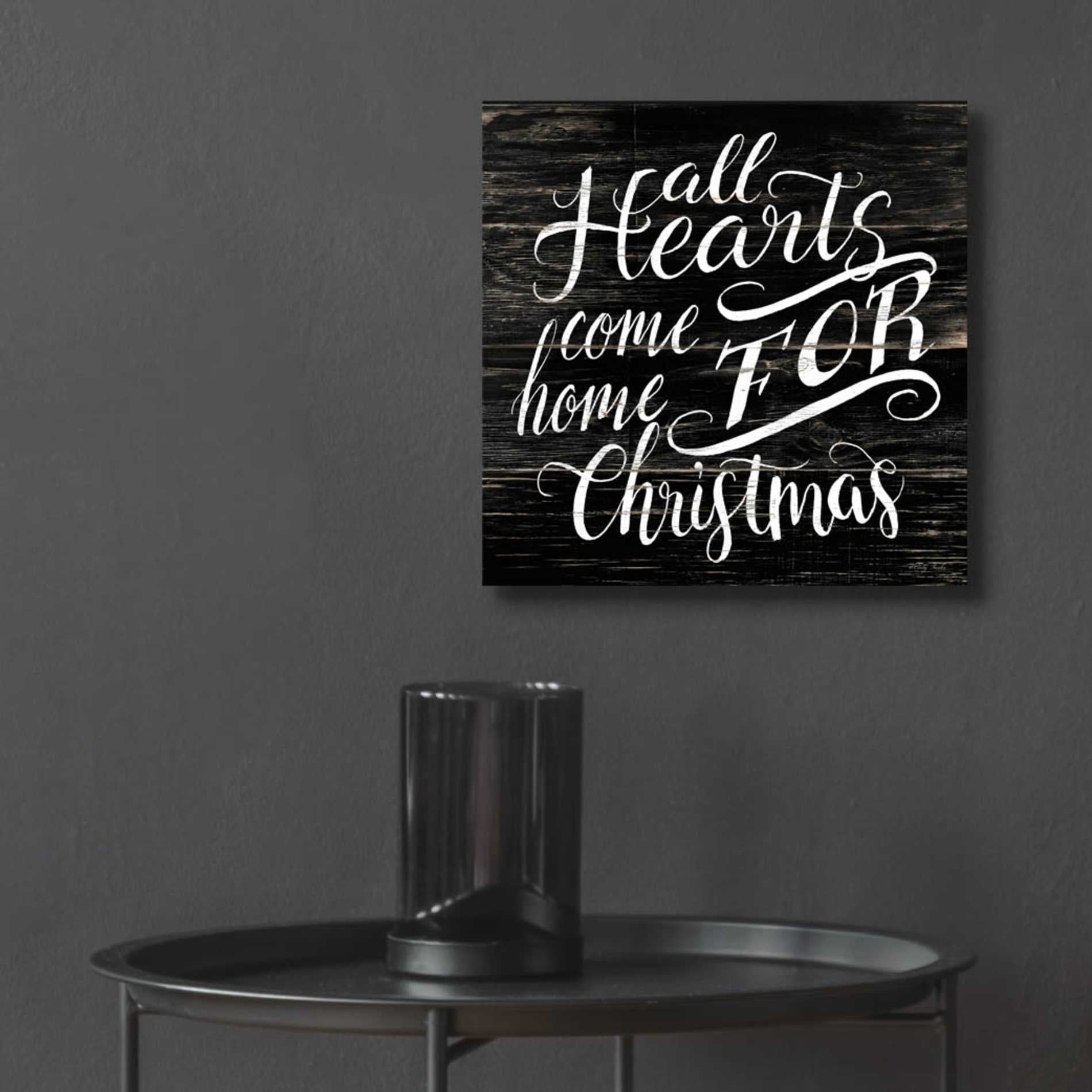 Epic Art 'Home For Christmas' by Cindy Jacobs, Acrylic Glass Wall Art,12x12