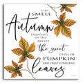 Epic Art 'Sunburnt Leaves' by Cindy Jacobs, Acrylic Glass Wall Art