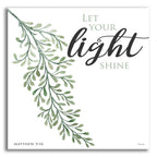 Epic Art 'Let Your Light Shine' by Cindy Jacobs, Acrylic Glass Wall Art