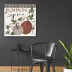 Epic Art 'Pumpkin Spice' by Cindy Jacobs, Acrylic Glass Wall Art,36x36