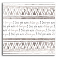 Epic Art 'I Love You More' by Cindy Jacobs, Acrylic Glass Wall Art