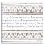 Epic Art 'I Love You More' by Cindy Jacobs, Acrylic Glass Wall Art