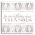 Epic Art 'In Everything Give Thanks' by Cindy Jacobs, Acrylic Glass Wall Art