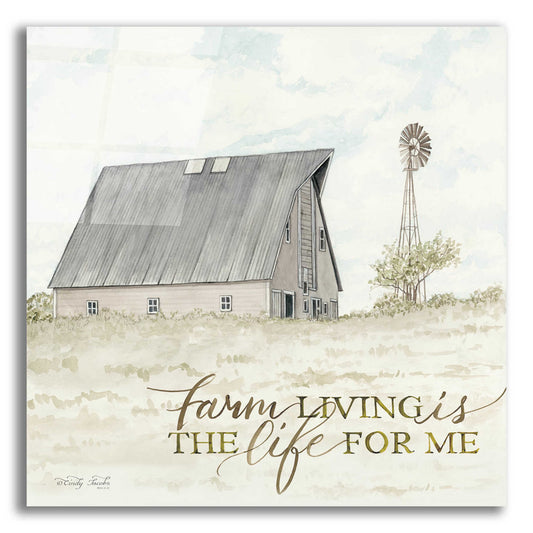 Epic Art 'Farm Living' by Cindy Jacobs, Acrylic Glass Wall Art